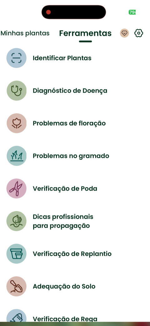 PlantAI app screen