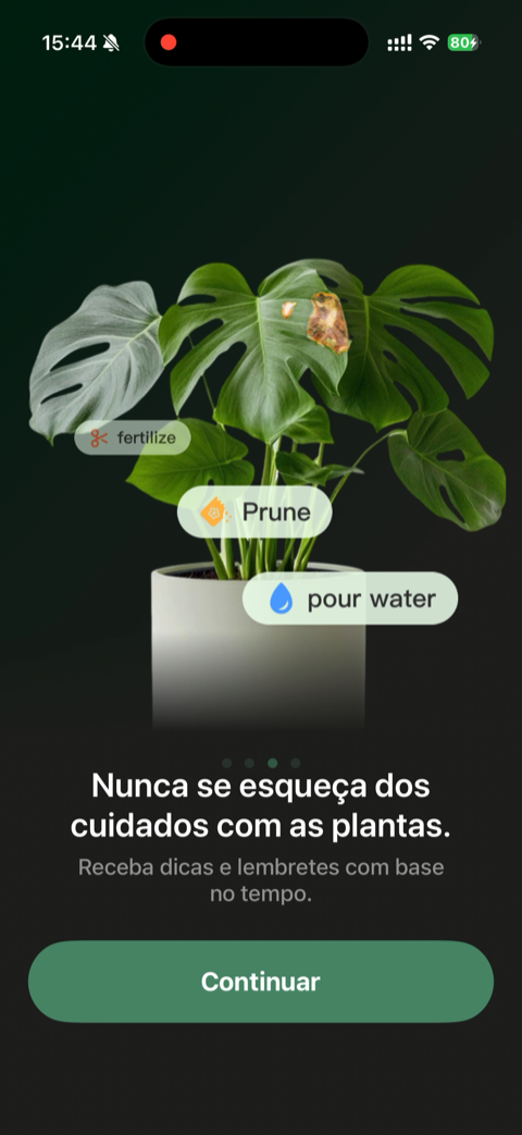 VerdeFinder app screen