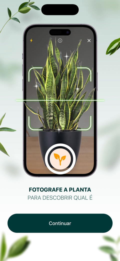 Plantum app screen